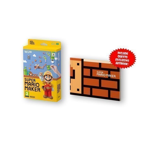 Super Mario Maker WiiU + Artbook
