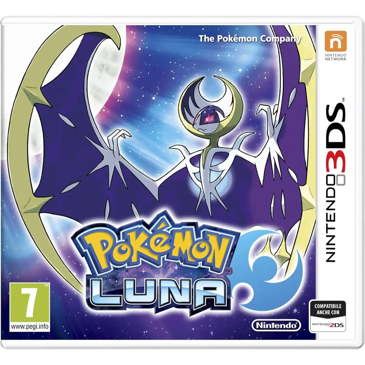 Pokemon Luna 3DS packshot ITA