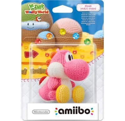 Amiibo Pink Yarn Yoshi