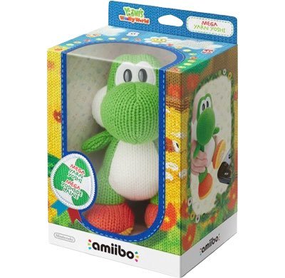 Amiibo Mega Yarn Yoshi