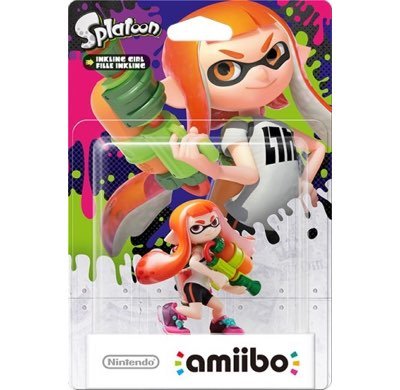 Amiibo Inkling Girl