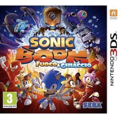 Sonic Boom Fuoco e Ghiaccio 3DS