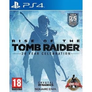 Rise of the Tomb Raider 20 Year Celebration PS4 Copertina Cartonata