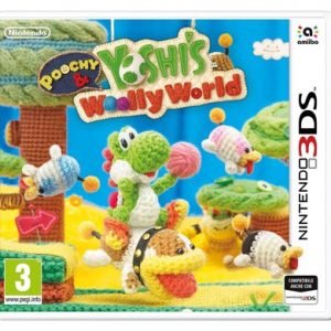 Poochy Yoshi Wooly World 3DS