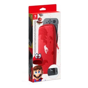 Custodia con Pellicola Protettiva Nintendo Switch Mario Odyssey Edition