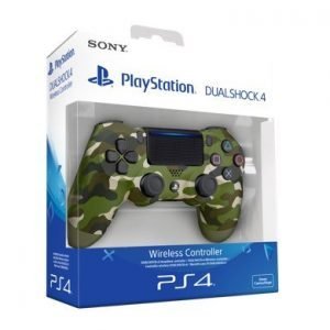 Dualshock 4 Sony PS4 V2 Green Camouflage