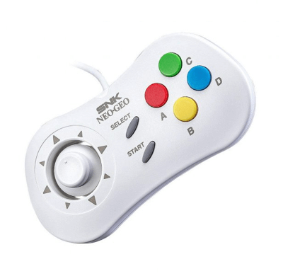 NEO GEO Mini Controller Bianco
