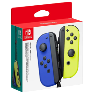 Set 2 Joy-Con Blu Giallo Neon Nintendo Switch