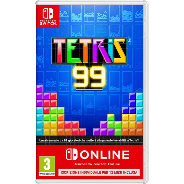 Tetris99 + Nintendo Switch Online 12 mesi