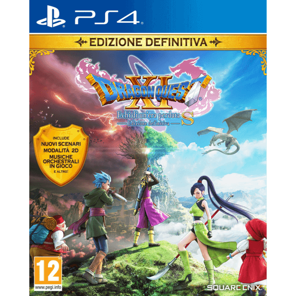 Levante Computer Packshot.229 Dragon Quest XI S Echi di un'Era Perduta Edizione Definitiva PS4