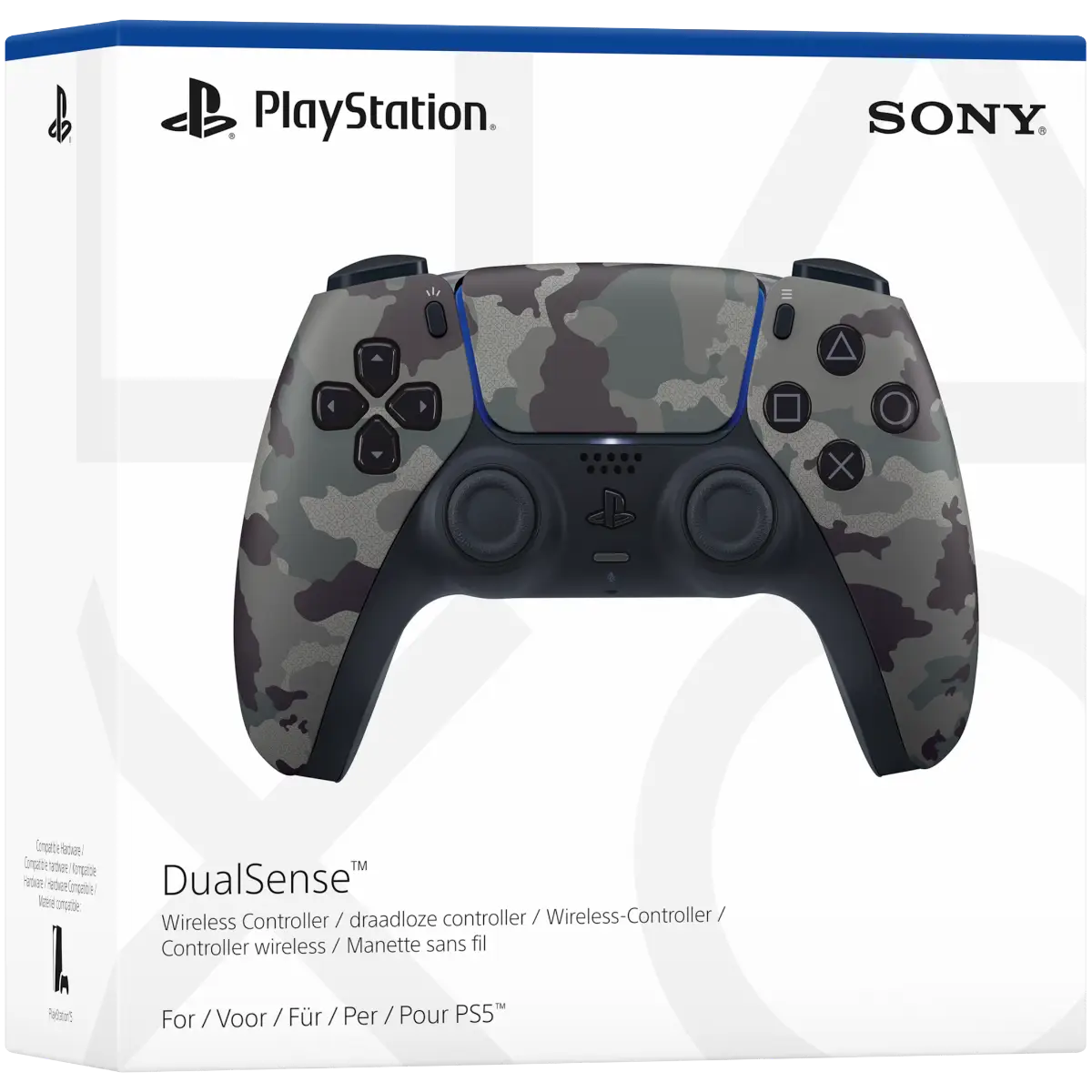 DualSense Grey Camouflage PS5 Sony Controller Wireless