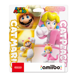 Amiibo Mario Gatto e Peach Gatto