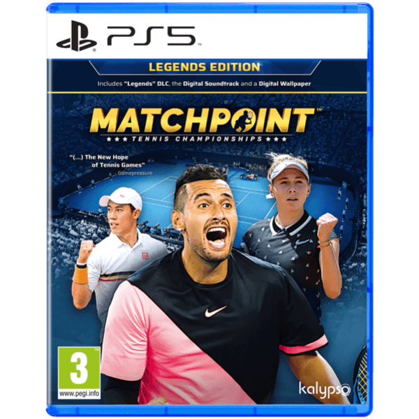 Matchpoint Tennis Championship Legend Edition PS5