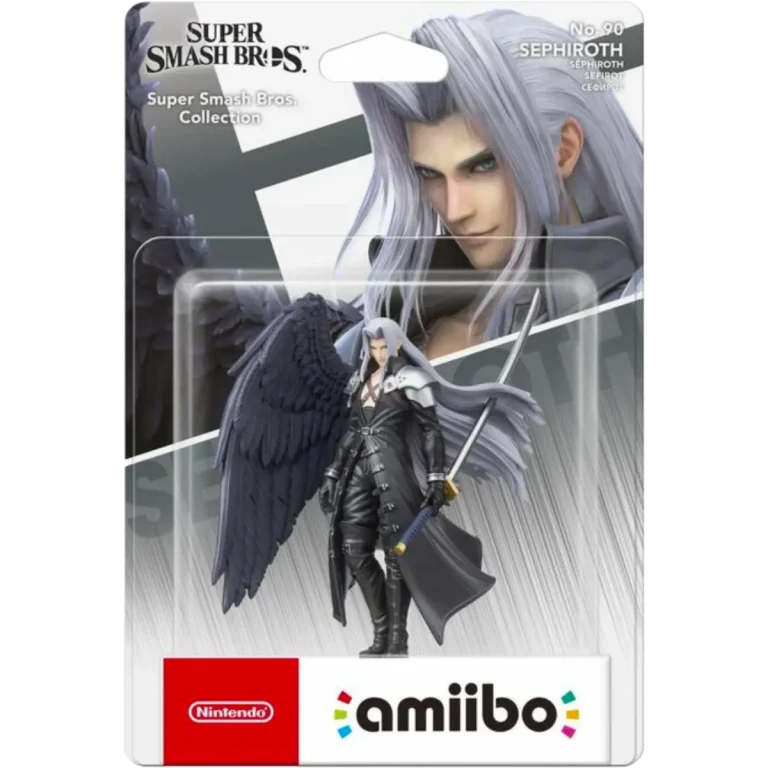 Amiibo Sephiroth Smash Bros Collection originale Nintendo Italia