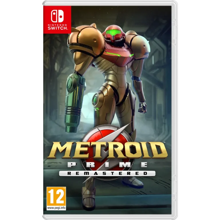 Metroid Prime Remastered Nintendo Switch – copertina della versione fisica ufficiale italiana