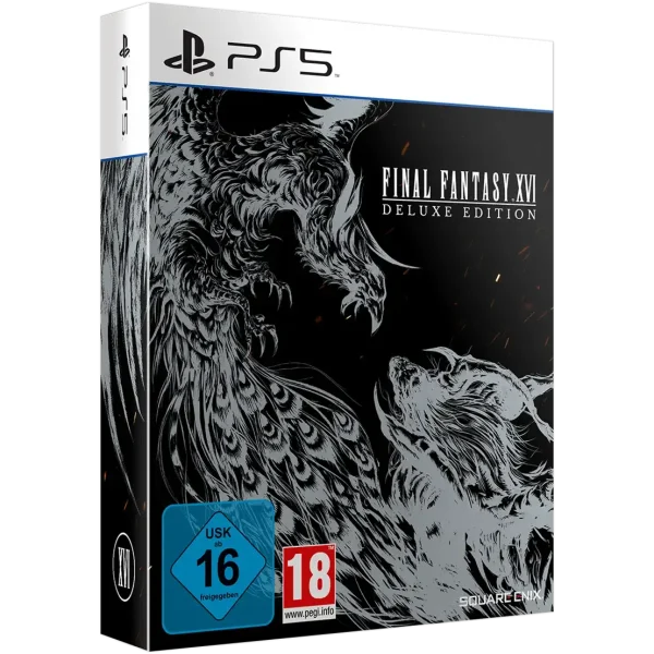 Final Fantasy XVI Deluxe Edition PS5 - Steelbook e mappa tessuto inclusi - Square Enix