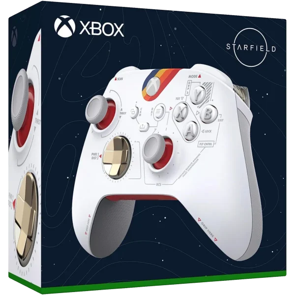 Controller Xbox Starfield Limited Edition con design esclusivo e impugnature trasparenti