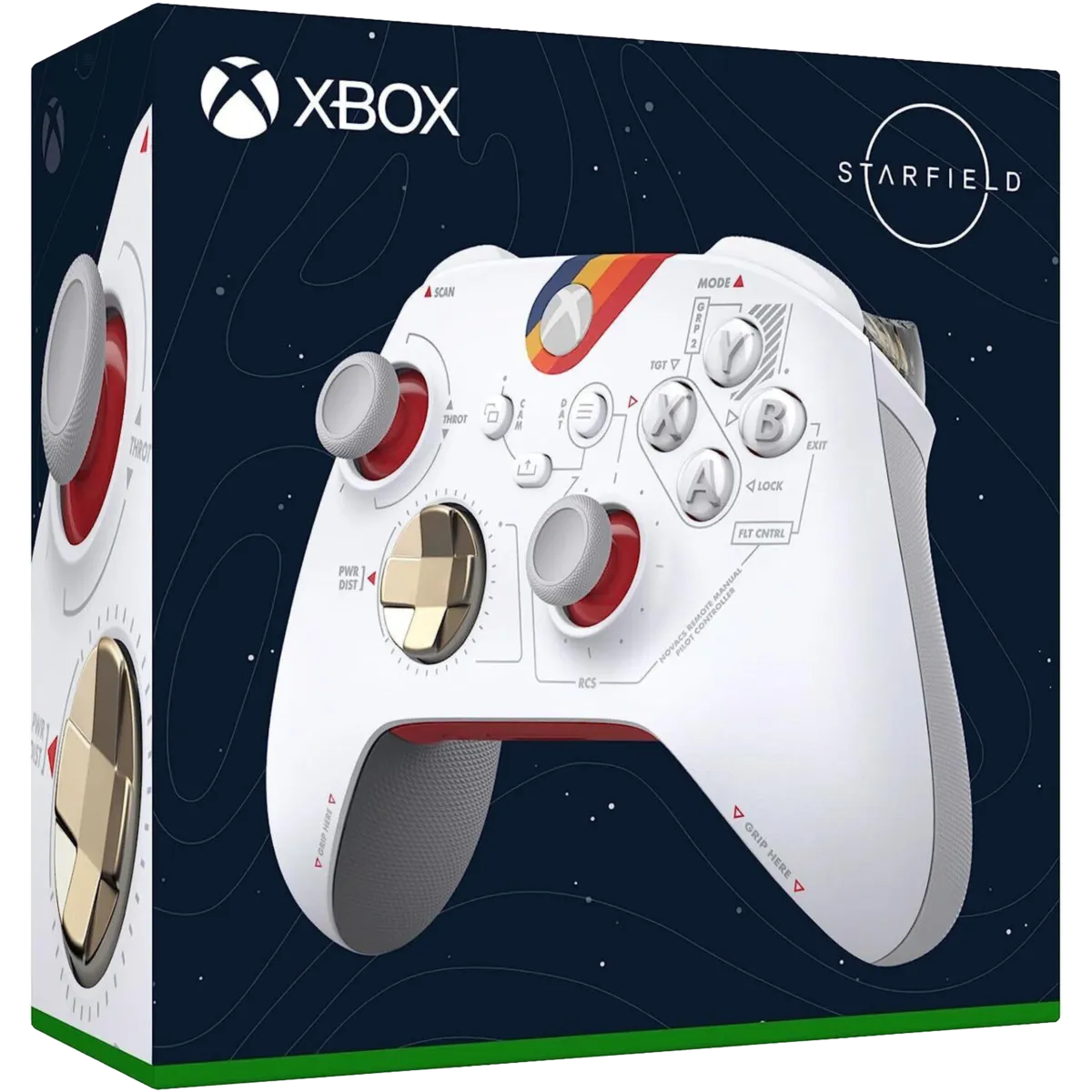 Vola verso le stelle con il Microsoft Xbox Controller Starfield Limited Edition, il pezzo essenziale per la collezione di ogni esploratore