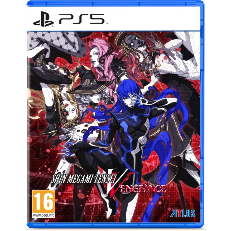 Shin Megami Tensei V Vengeance PS5 - confezione del gioco su disco