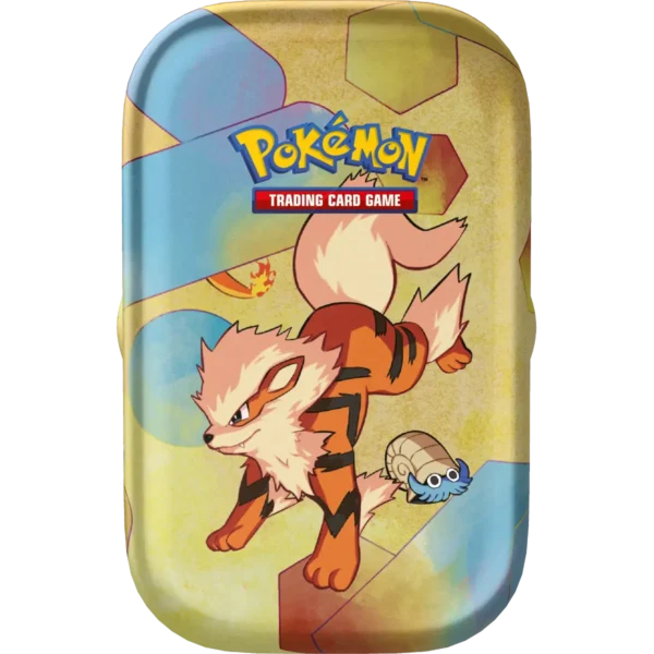 Mini Tin 151 Arcanine e Omanyte