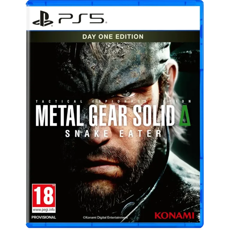 Metal Gear Solid Delta Snake Eater Day One Edition PS5 packshot ufficiale