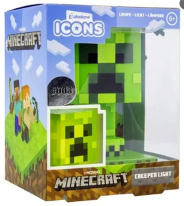 Lampada Minecraft Creeper Icons Paladone - Levante Computer