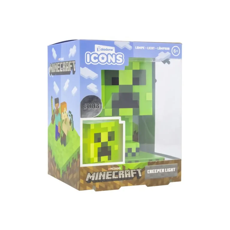 Lampada Minecraft Creeper Icons Paladone