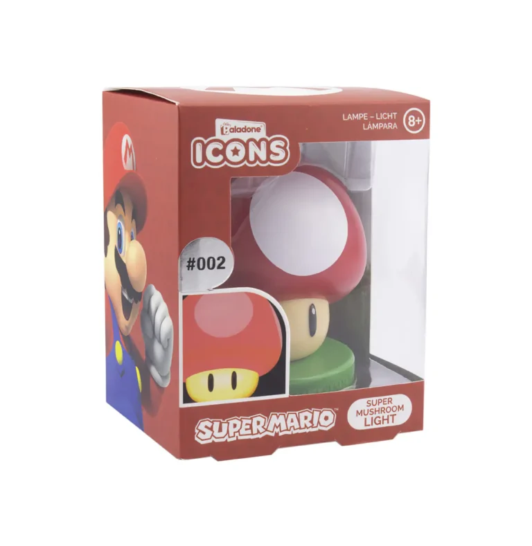 Lampada Super Mario Mushroom Paladone Icons