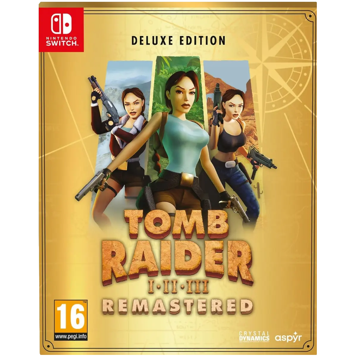 Tomb Raider I-III Remastered