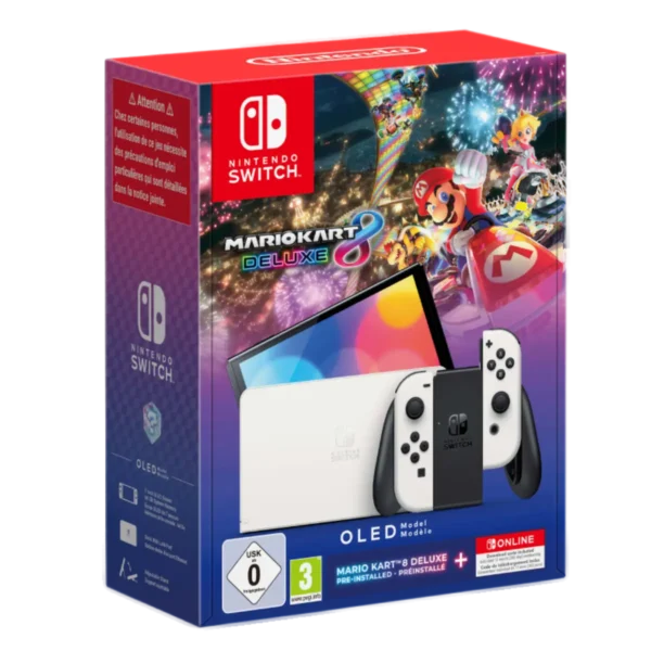 Nintendo Switch OLED Mario Kart Bundle e 12 Mesi di NSO