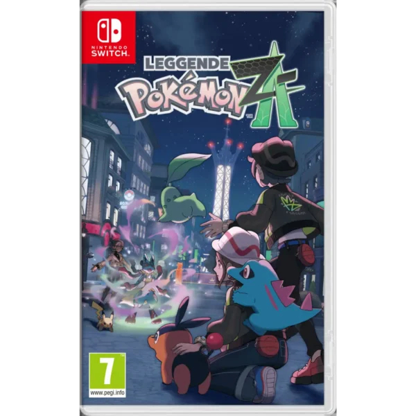 Leggende Pokémon Z-A Cover Ita