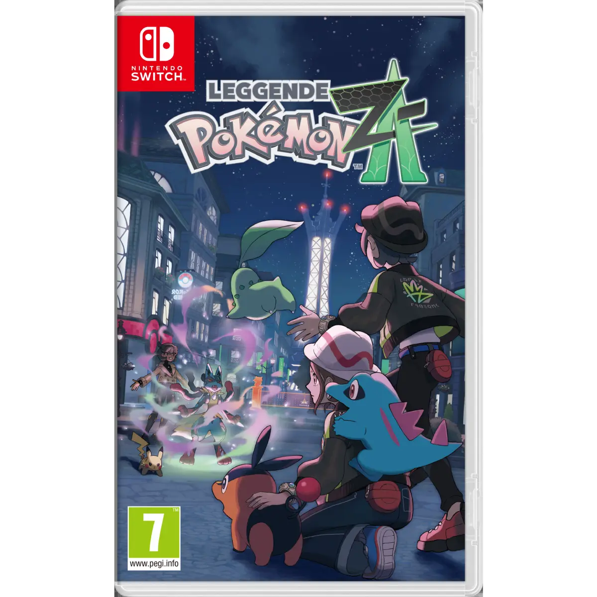 Leggende Pokémon Z-A Cover Ita