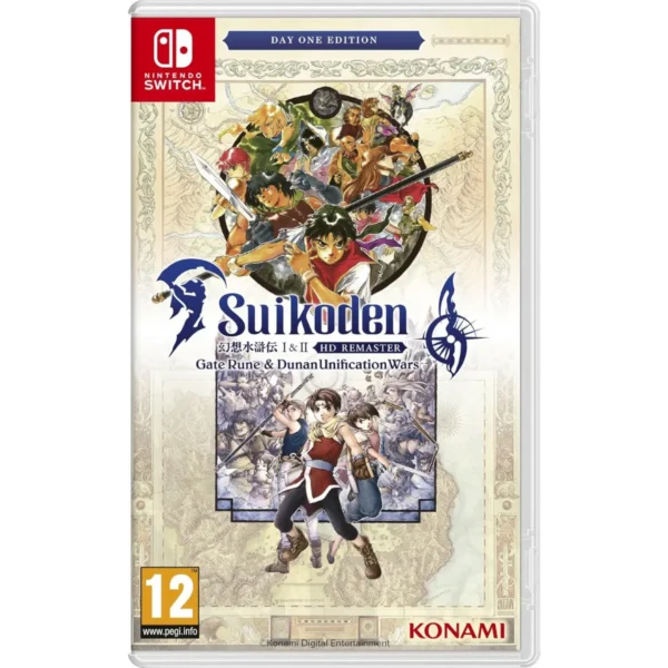 Suikoden 1&2 HD Remaster Day One Edition Switch