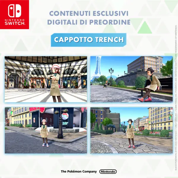 Immagine contenuto bonus Nintendo Switcu Cappotto Trench