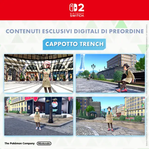 Immagine contenuto bonus Nintendo Switch 2 Cappotto Trench