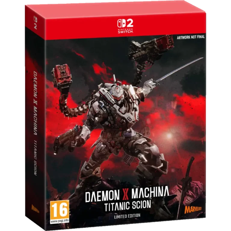 Daemon X Machina Titanic Scion Limited Edition Packshot