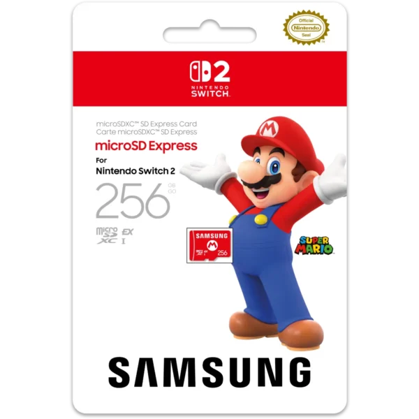 Samsung Micro SD Express 256GB Nintendo Switch 2