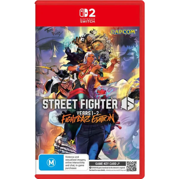 Street Fighter 6 Years 1-2 Fighters Edition Copertina