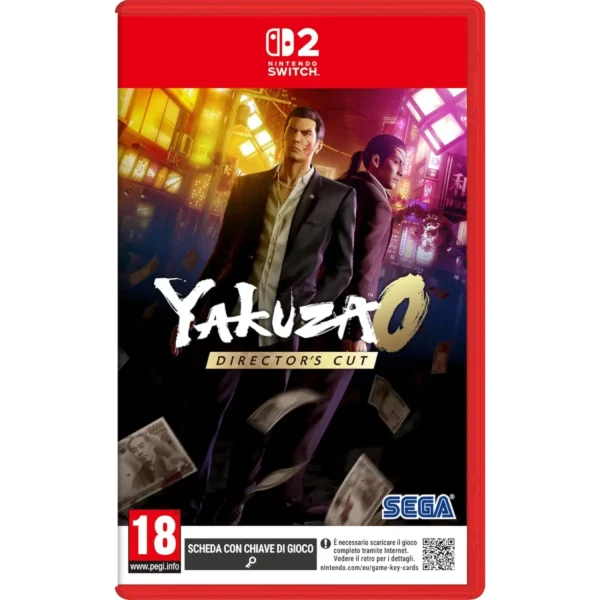 Yakuza 0 Director's Cut Copertina