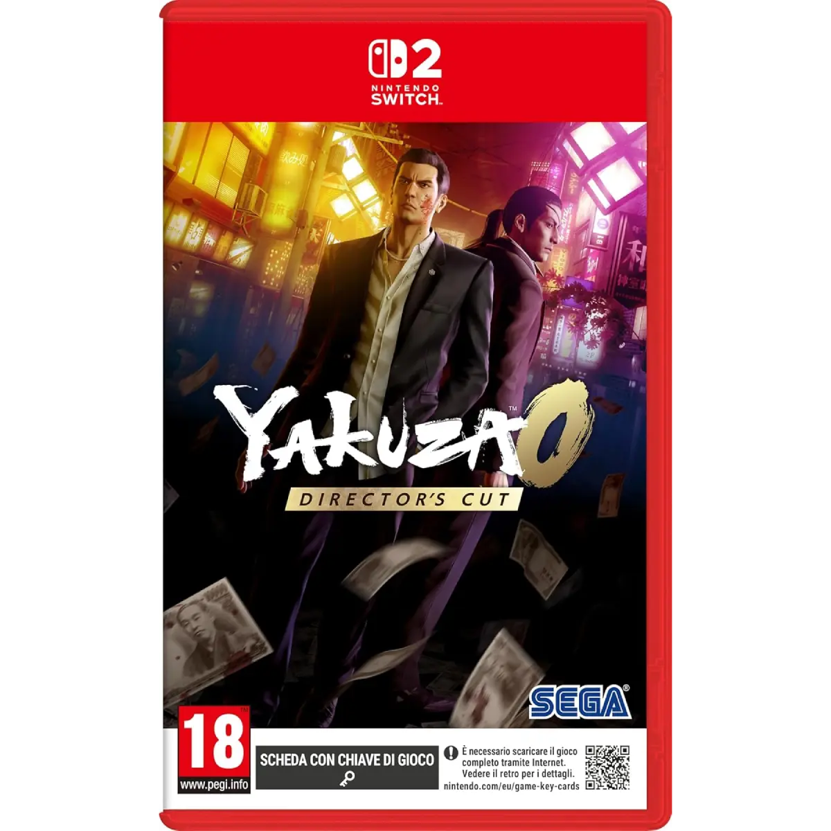 Yakuza 0 Director’s Cut Packshot Yakuza 0 Director's Cut Copertina
