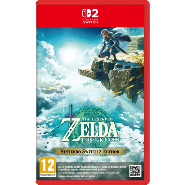 The Legend of Zelda Tears of the Kingdom Switch 2 Edition Copertina