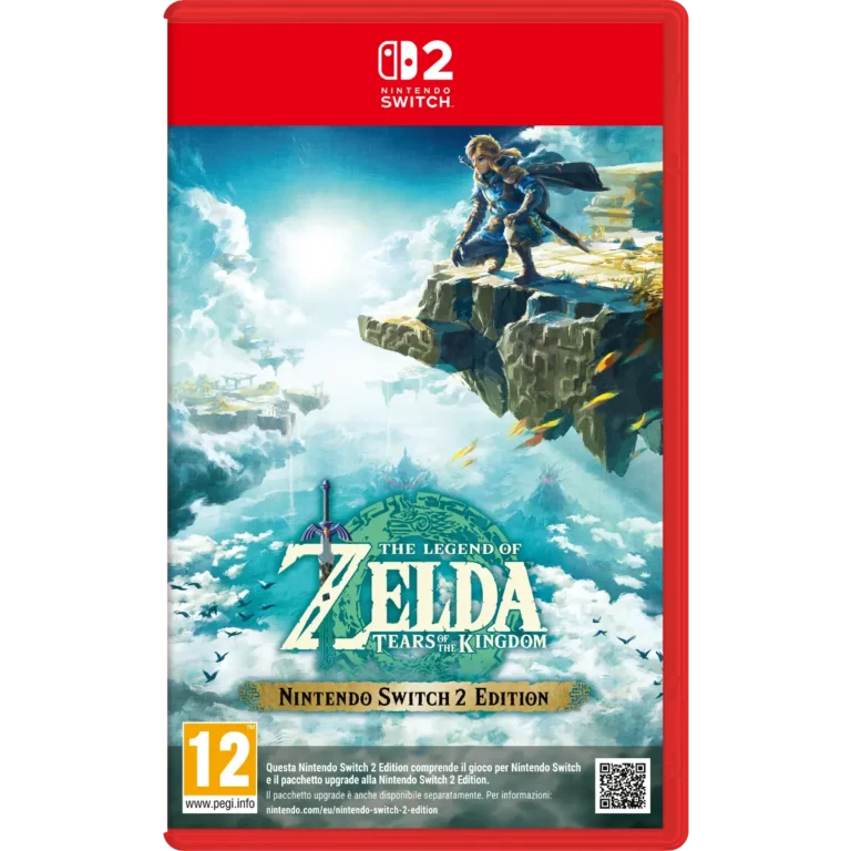 The Legend of Zelda Tears of the Kingdom Switch 2 Edition Copertina