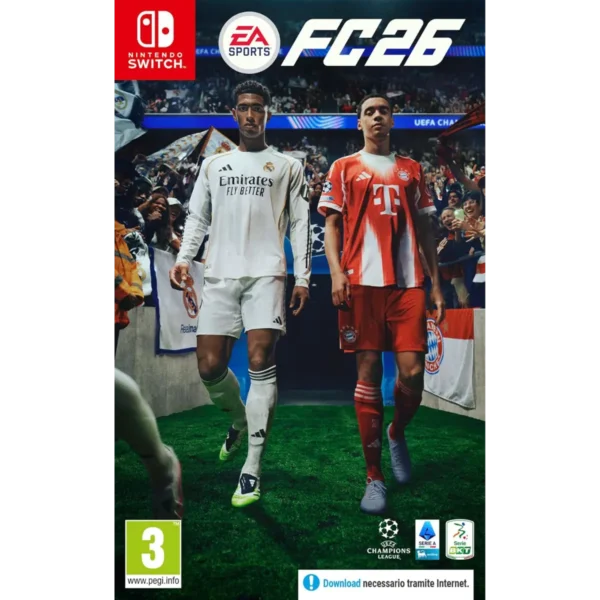 EA Sports FC 26 Nintendo Switch Standard Edition copertina del gioco