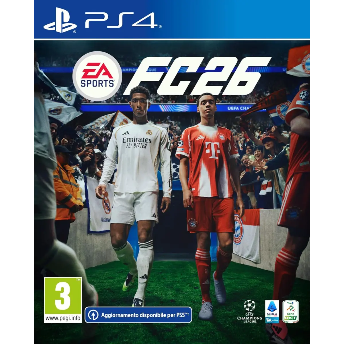 EA Sports FC 26 PlayStation 4 Standard Edition copertina del gioco