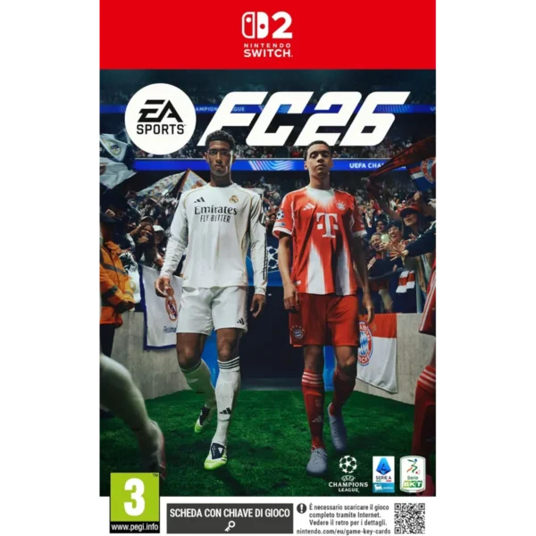 EA Sports FC 26 Nintendo Switch 2 Standard Edition copertina del gioco