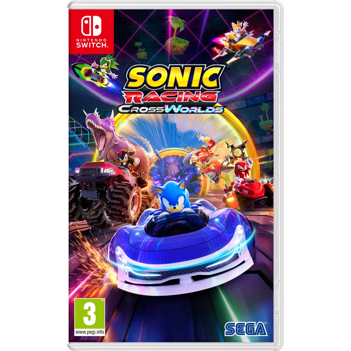 Sonic Racing CrossWorlds Switch Copertina