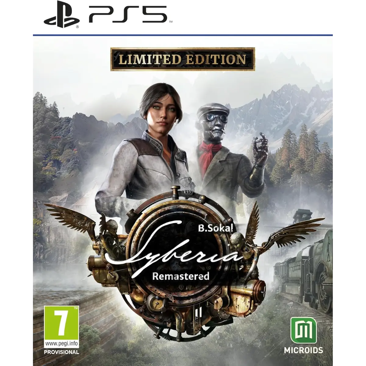 Syberia Remastered Limited Edition PS5 - Edizione limitata da collezione con steelbook e contenuti esclusivi