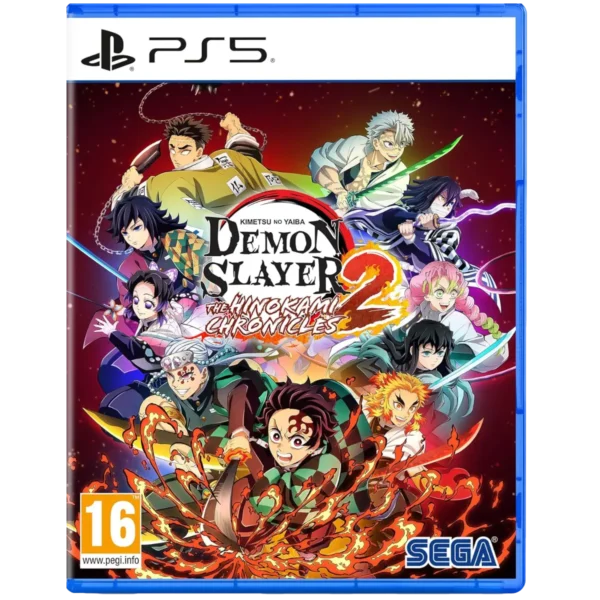 Demon Slayer Kimetsu no Yaiba Hinokami Chronicles 2 PlayStation 5 copertina