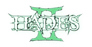 Logo ufficiale Hades II Collectors Edition Nintendo Switch in stile artistico Supergiant Games con effetto ombra