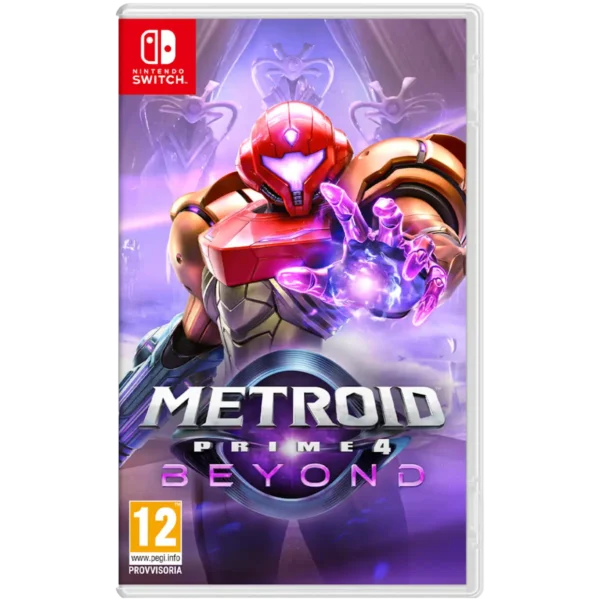 Metroid Prime 4 Beyond Nintendo Switch Cover Ufficiale Italiana